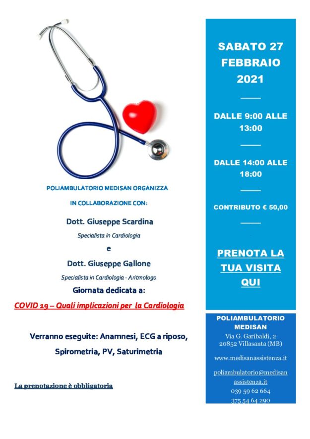 Volantino cardiologia – Villasanta febb _ 21